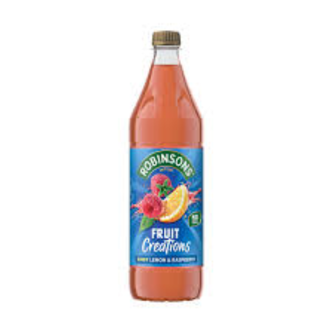 ROBINSONS FRUIT CREATIONS LEMON N RASPBERRY 1LT